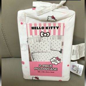 Hello Kitty Set of 2 Standard Pillowcases